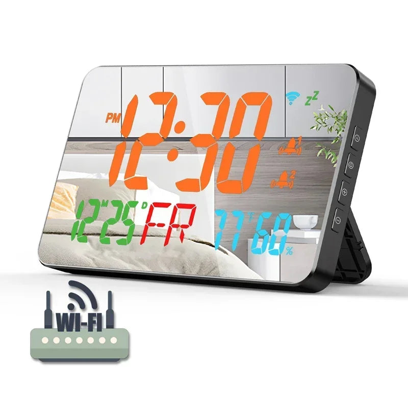 FlourishRealm™Digital Wall Clock
