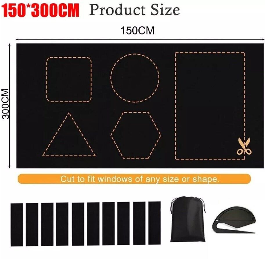 FlourishRealm™Blackout Blind Window