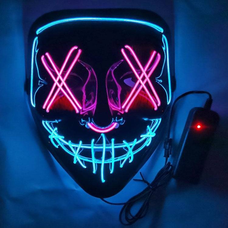 FlourishRealm™LED Glow Halloween Mask