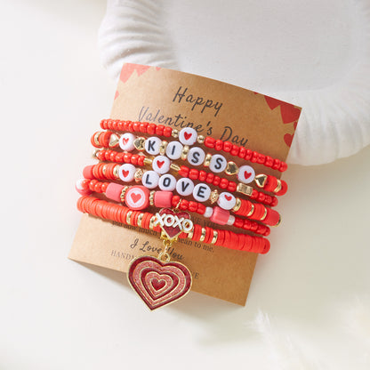 FlourishRealm™ Valentine’s Day Heart Bracelets