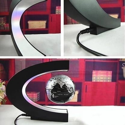 Levitating Globe LED Light for Home Decor | FlourishRealm