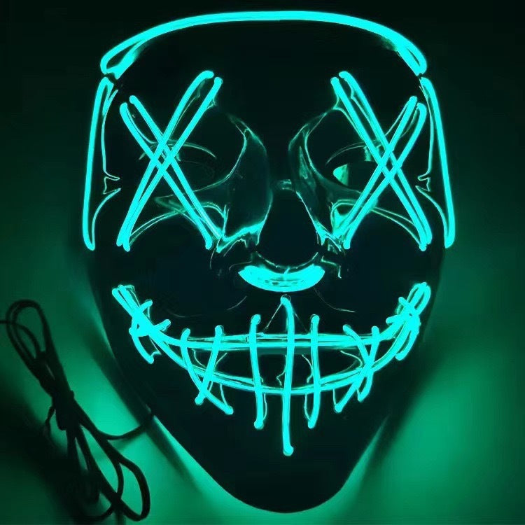 FlourishRealm™LED Glow Halloween Mask