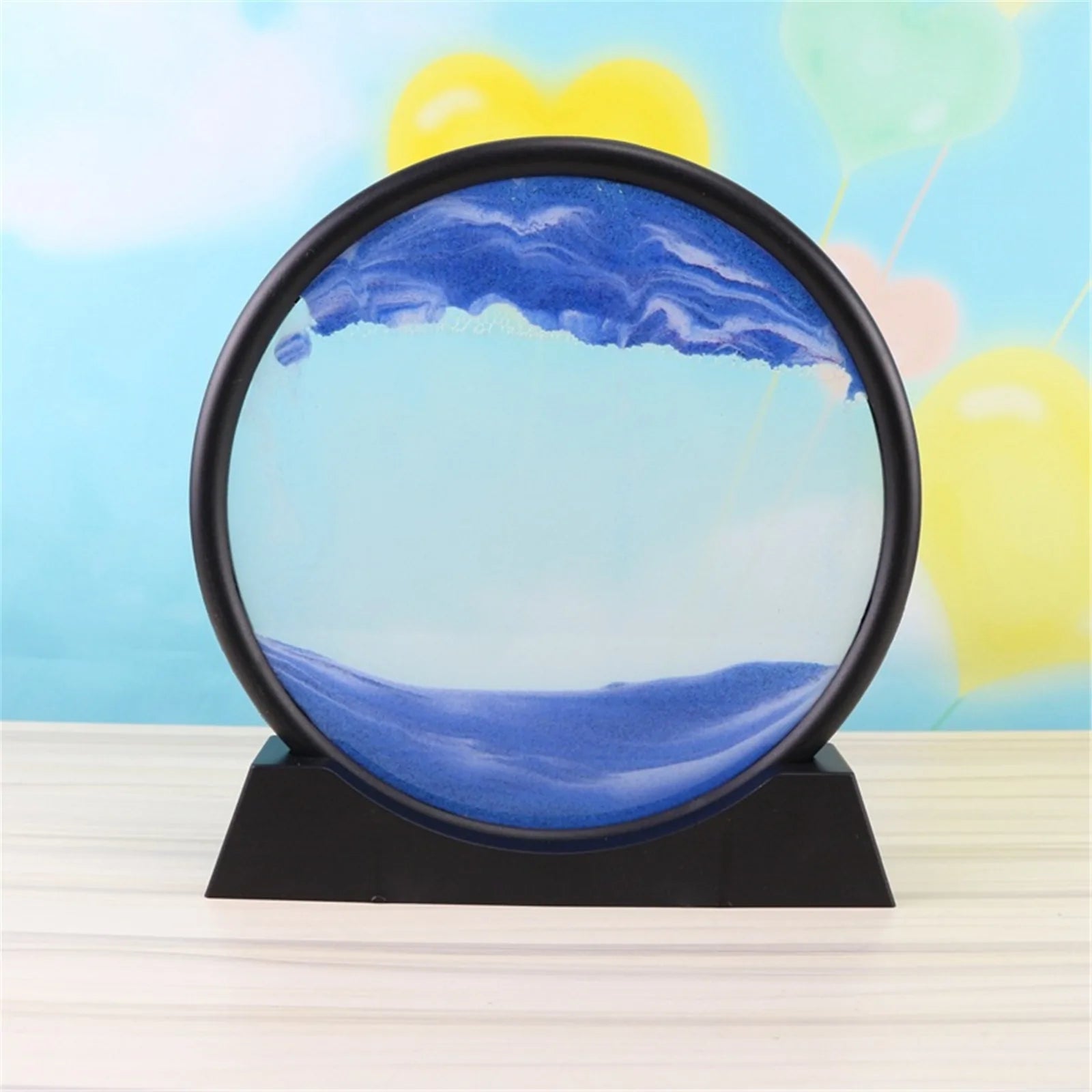 Flourishrealm Sand Art Hourglass – Elegant & Mesmerizing Decor