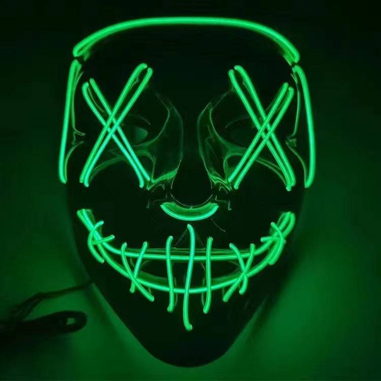 FlourishRealm™LED Glow Halloween Mask