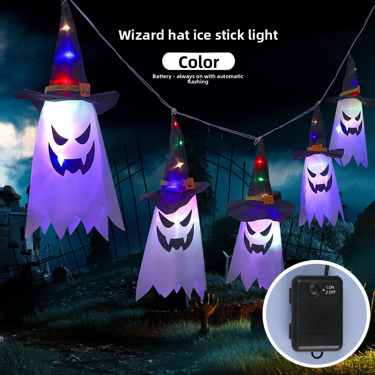 FlourishRealm™Halloween LED  Light