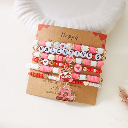 FlourishRealm™ Valentine’s Day Heart Bracelets