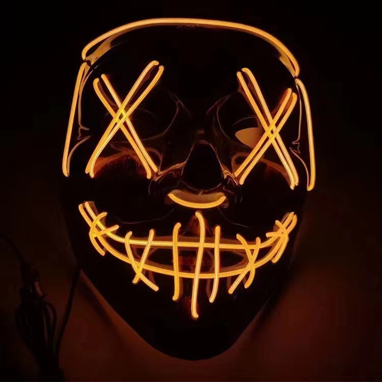 FlourishRealm™LED Glow Halloween Mask