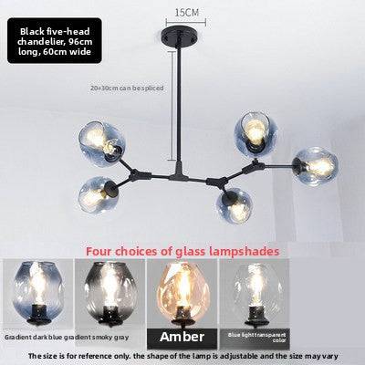 FlourishRealm™ Nordic Molecular Chandelier