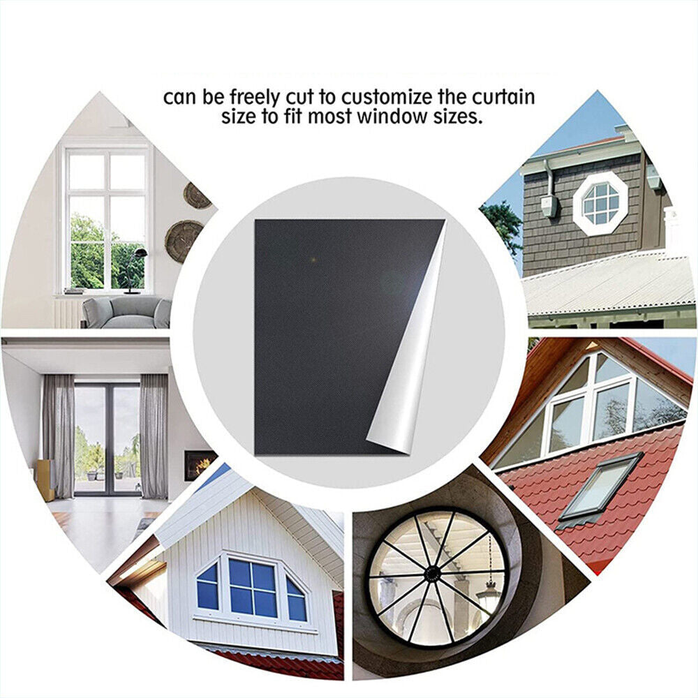 FlourishRealm™Blackout Blind Window