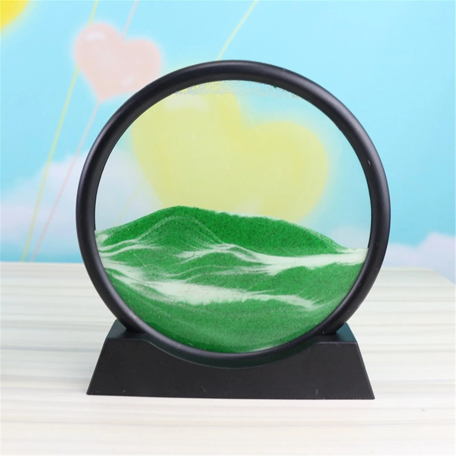 Flourishrealm Sand Art Hourglass – Elegant & Mesmerizing Decor