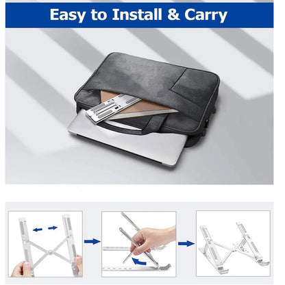 Adjustable Laptop Stand | Ergonomic Laptop Stand | FlourishRealm 