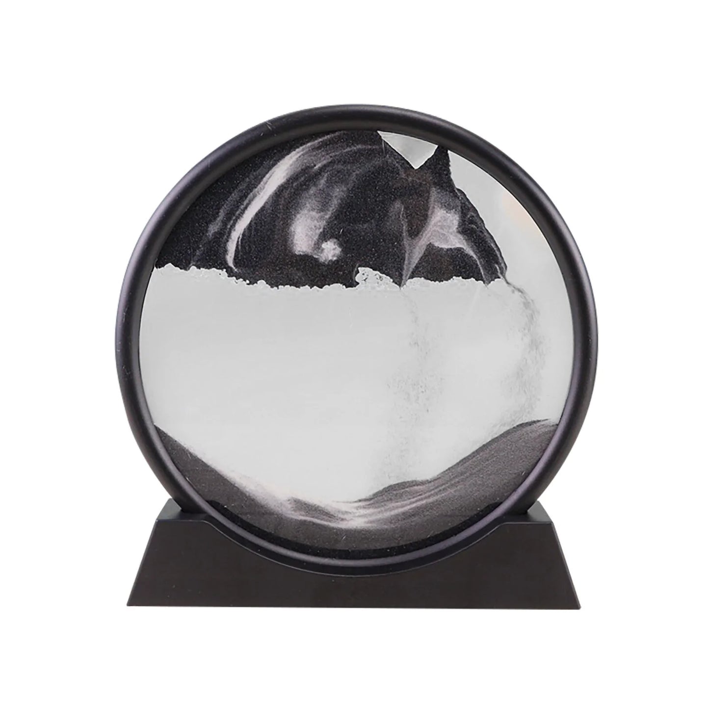 Flourishrealm Sand Art Hourglass – Elegant & Mesmerizing Decor