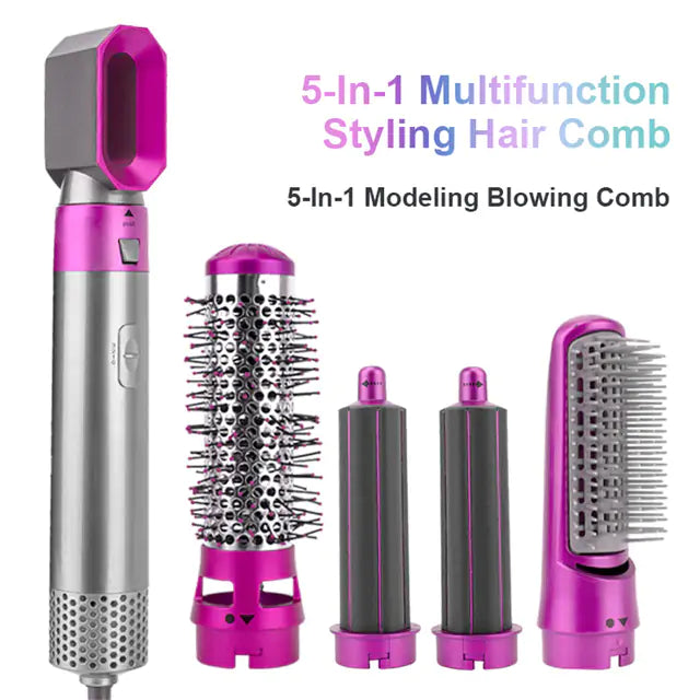 FlourishRealm™ 5-in-1 Hair Styler
