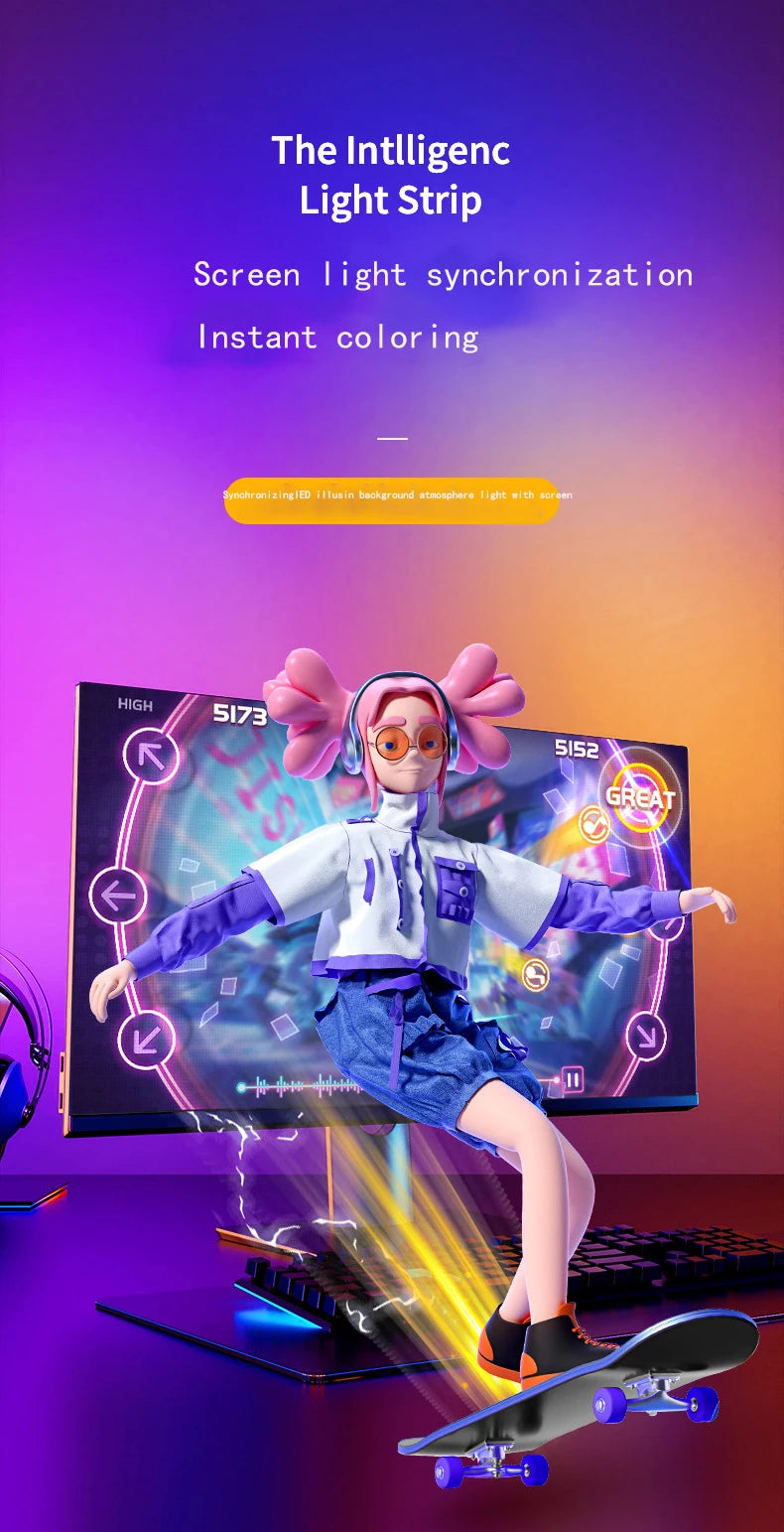 FlourishRealm™Ambient TV Lighting