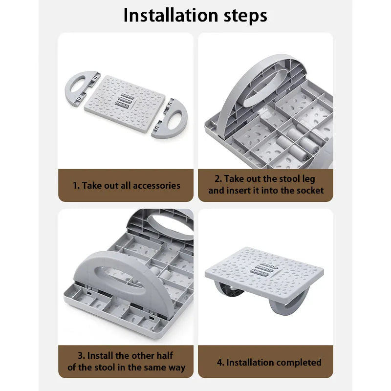 Under Desk Foot Stool | Under Desk Foot Rest | FlourishRealm
