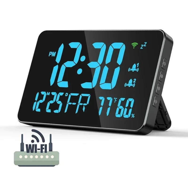 FlourishRealm™Digital Wall Clock