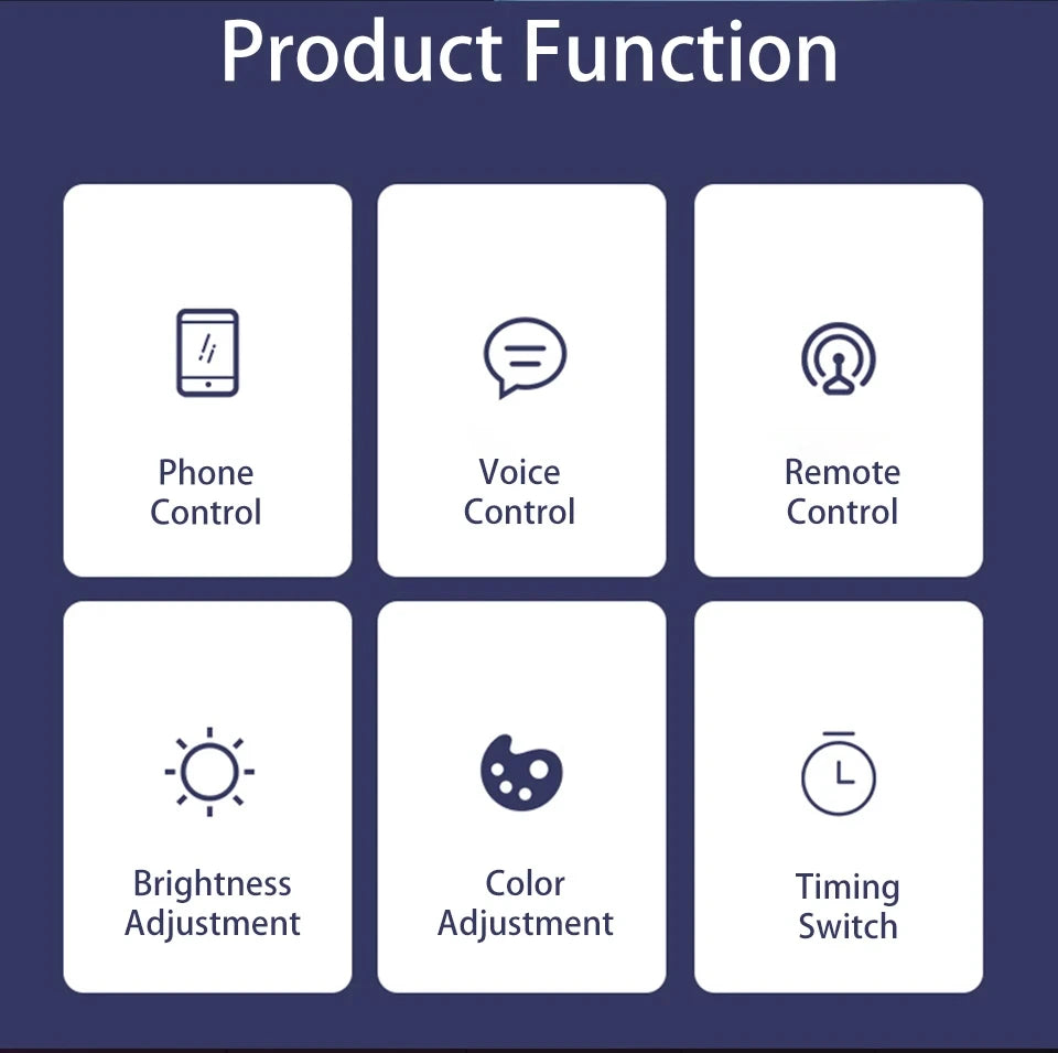 Smart Candle Bulb | Wi Fi Bluetooth Bulb | FlourishRealm