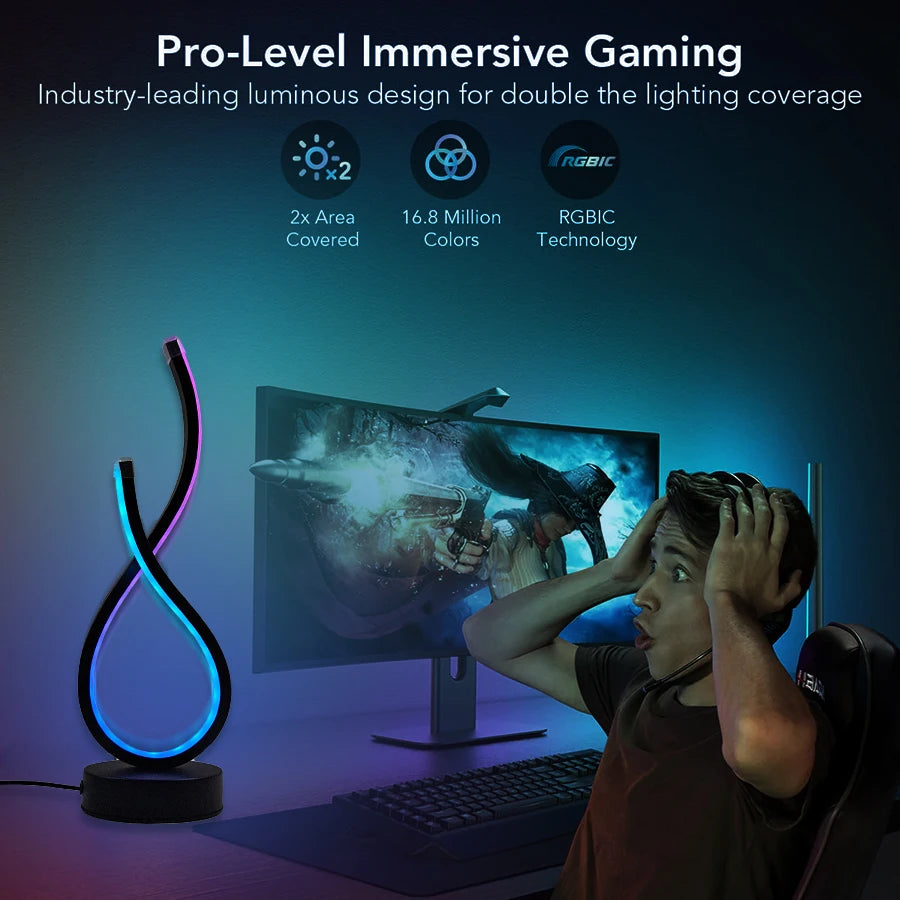 Modern Desk Lamp | USB Desk Lamp | FlourishRealm