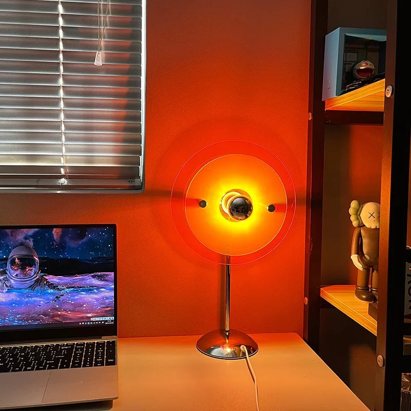 FlourishRealm™Sunset Table Lamp