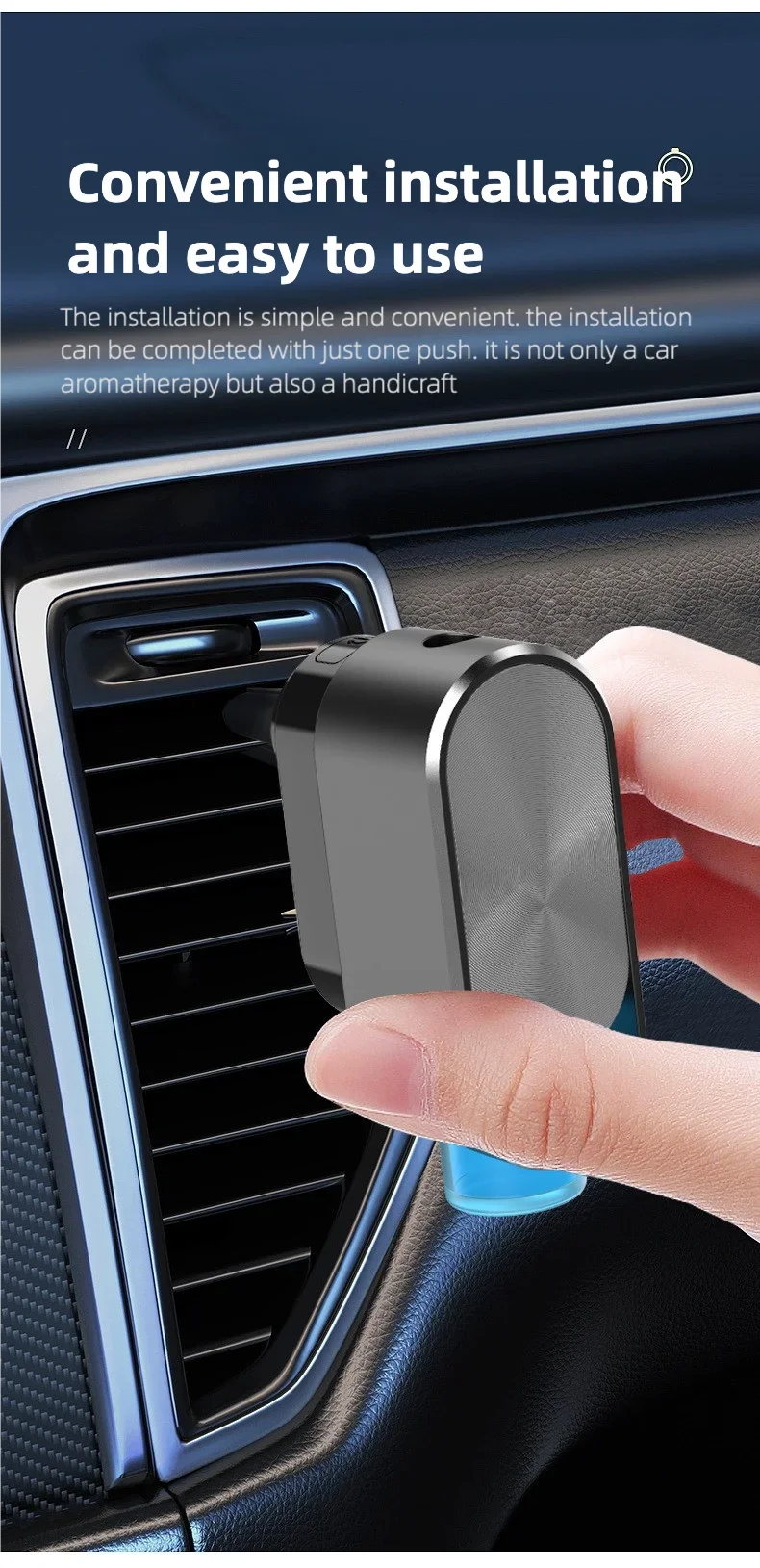 FlourishRealm™ Car Fragrance Diffuser