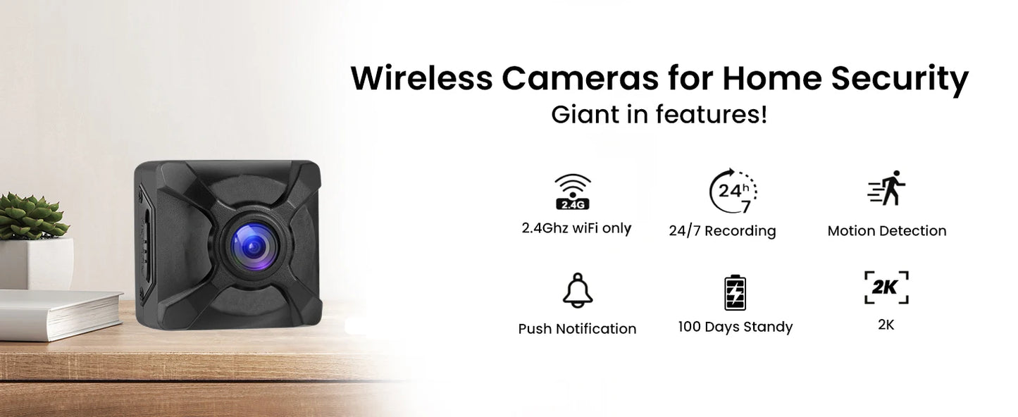 Mini Wifi Camera | Wifi Security Camera | FlourishRealm