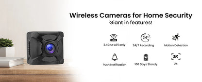 Mini Wifi Camera | Wifi Security Camera | FlourishRealm