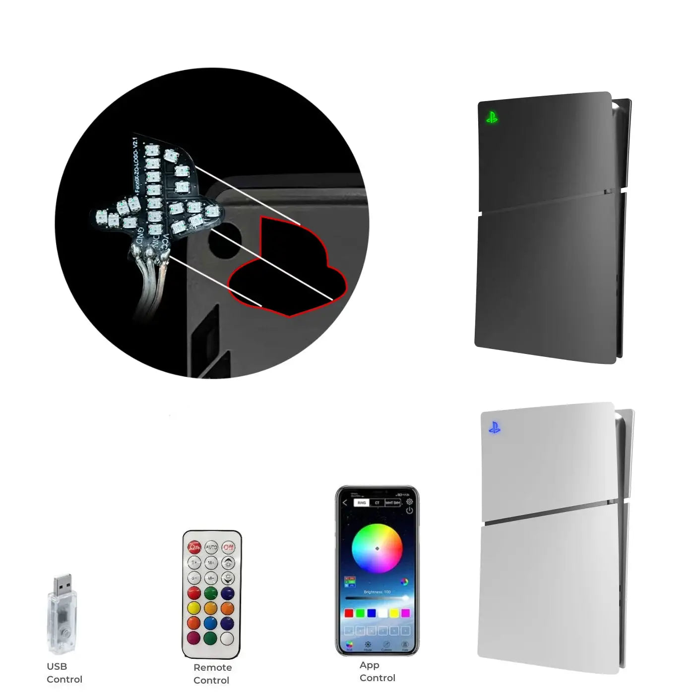 FlourishRealm™RGB Mood Light