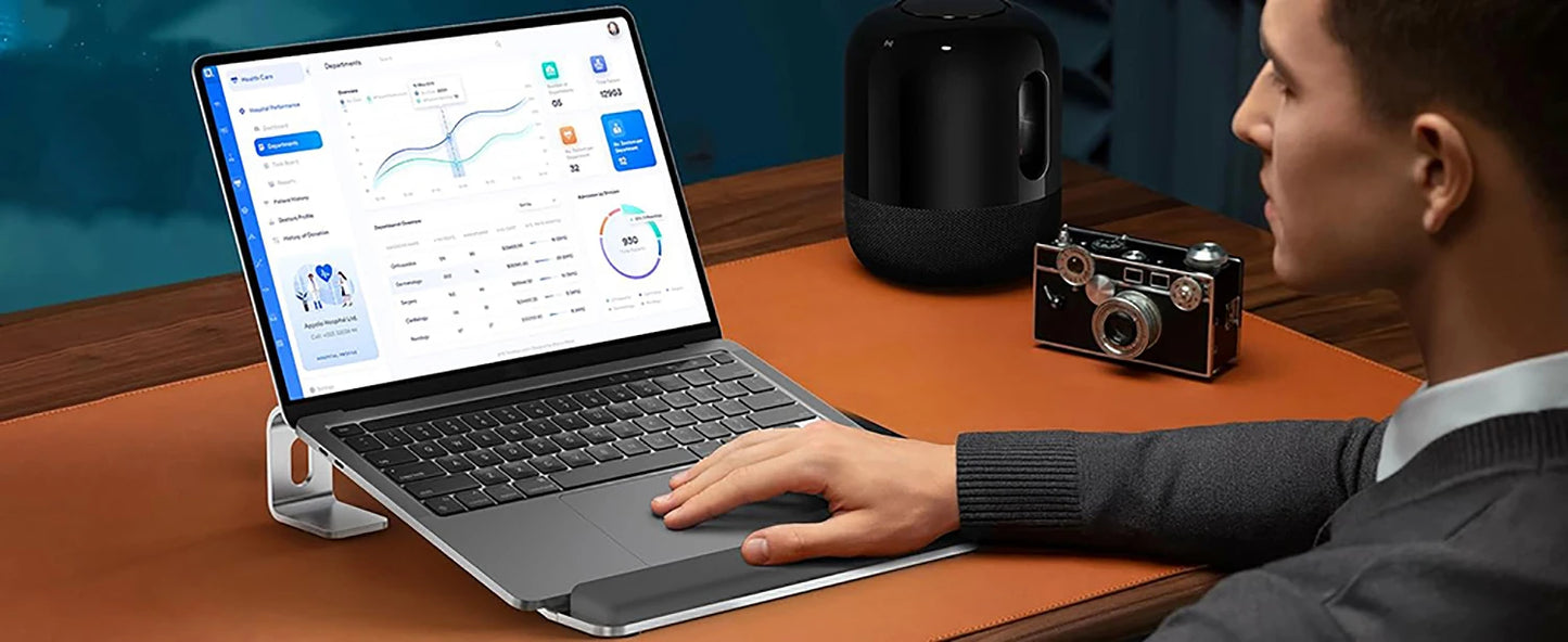 Ergonomic Laptop Stand | Portable Laptop Stand | FlourishRealm