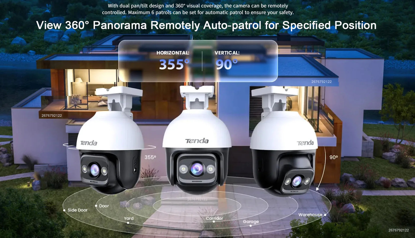 FlourishRealm™ Outdoor Security Cameras