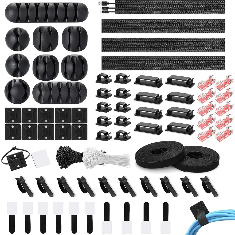 Wire Organiser Kit | Cable Management Kit | FlourishRealm