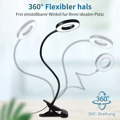 LED Desk Lamp | Clip on Desk Lamp | FlourishRealm