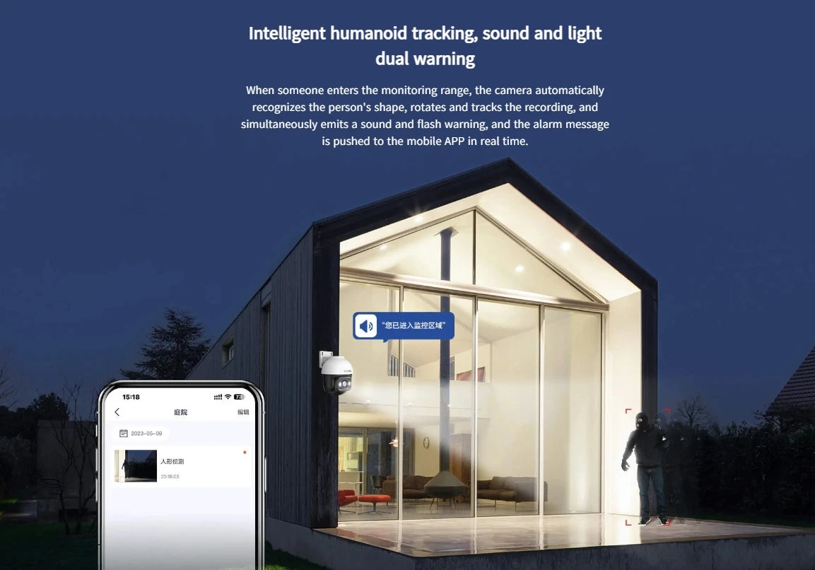 FlourishRealm™ Outdoor Security Cameras