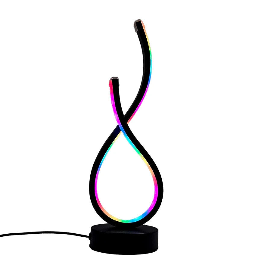 Modern Desk Lamp | USB Desk Lamp | FlourishRealm