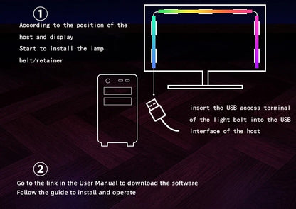 FlourishRealm™Ambient TV Lighting