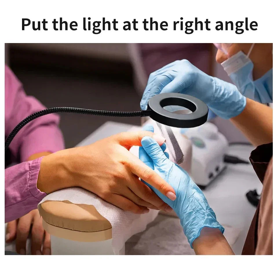 LED Desk Lamp | Clip on Desk Lamp | FlourishRealm