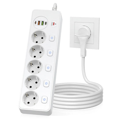 Usb-C Power Strip | Smart Power Strip | FlourishRealm