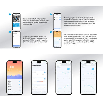 FlourishRealm™Digital Wall Clock