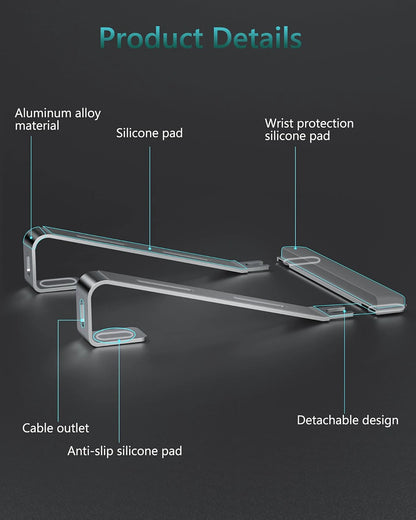 Ergonomic Laptop Stand | Portable Laptop Stand | FlourishRealm