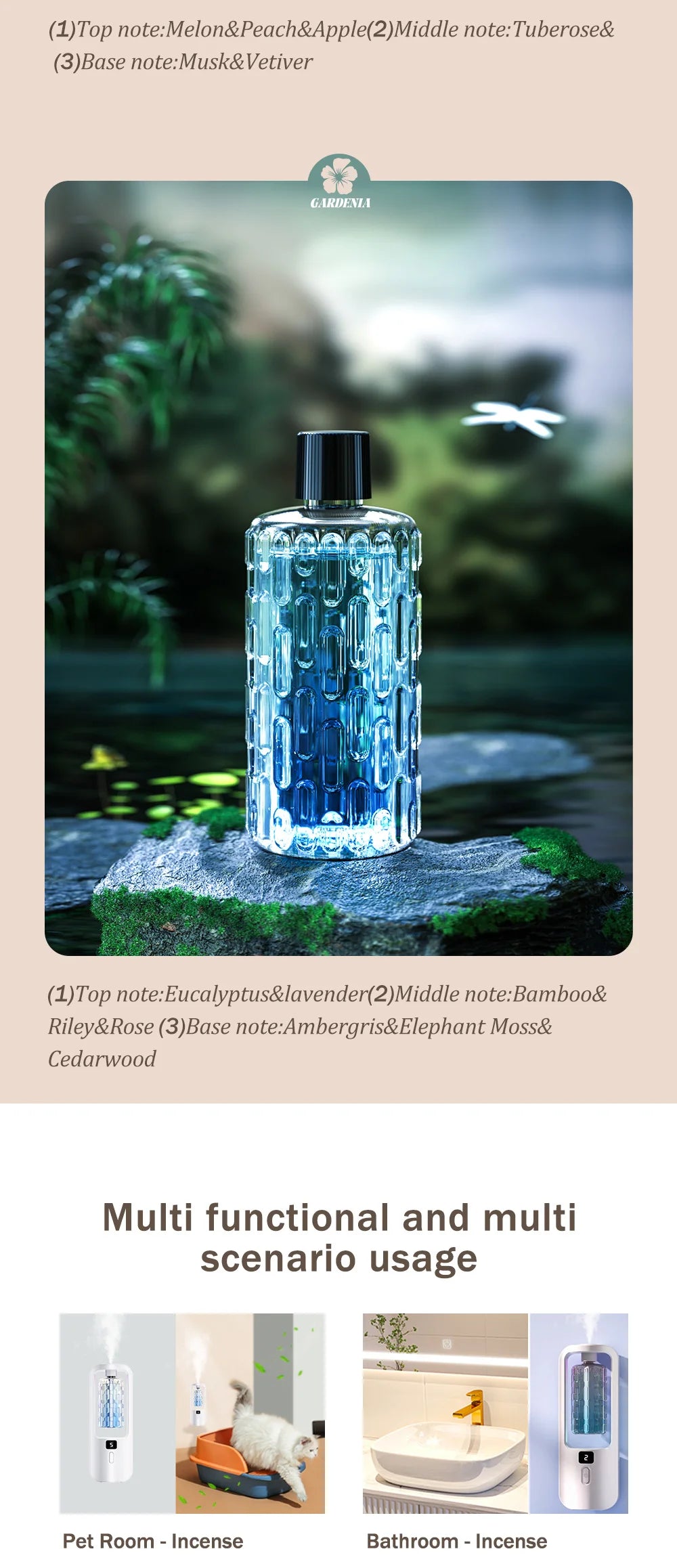 FlourishRealm™ aromatherapy diffuser