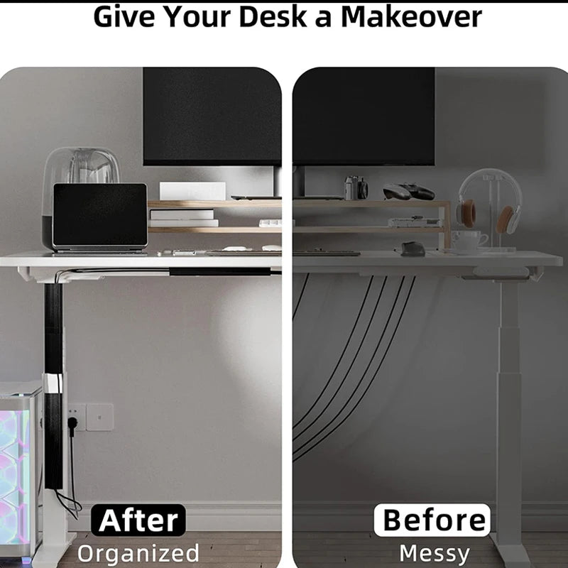 Cable Management Kit | Under Desk Cable Management Kit | FlourishRealm