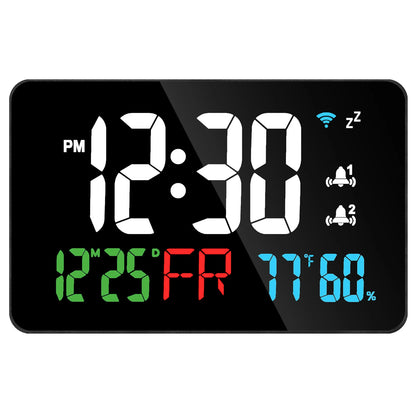 FlourishRealm™Digital Wall Clock