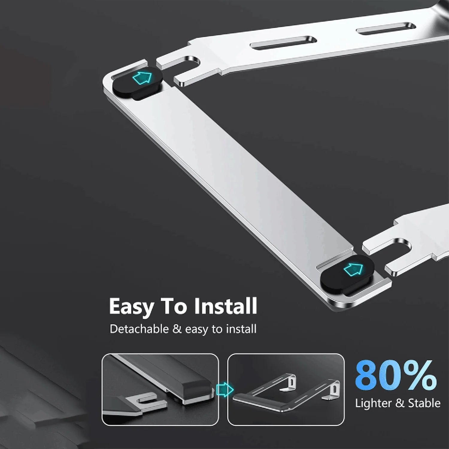 Ergonomic Laptop Stand | Portable Laptop Stand | FlourishRealm