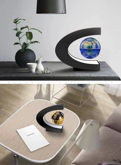 FlourishRealm™ Floating LED Magnetic Levitation Globe