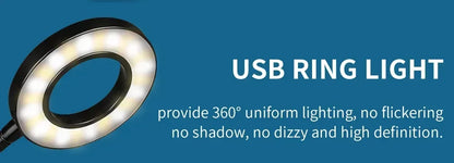 LED Desk Lamp | Clip on Desk Lamp | FlourishRealm