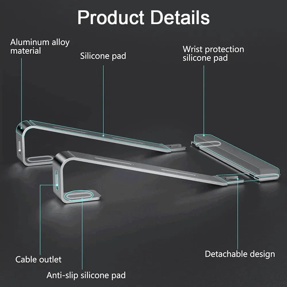 Ergonomic Laptop Stand | Portable Laptop Stand | FlourishRealm