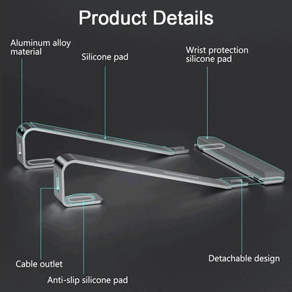 Ergonomic Laptop Stand | Portable Laptop Stand | FlourishRealm