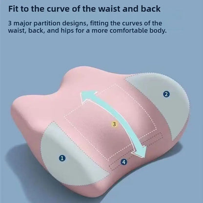 Back Support Cushion | Lumbar Support Cushion | FlourishRealm