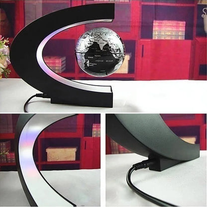 FlourishRealm™ Floating LED Magnetic Levitation Globe