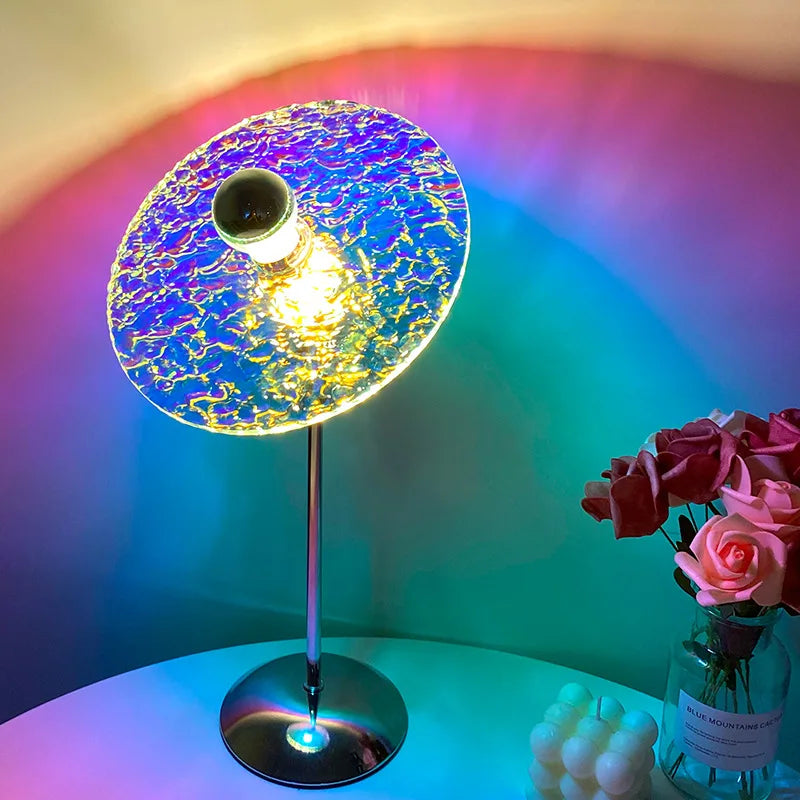 FlourishRealm™Sunset Table Lamp