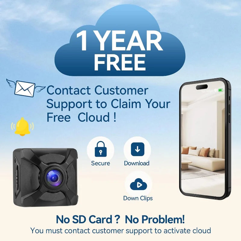 Mini Wifi Camera | Wifi Security Camera | FlourishRealm